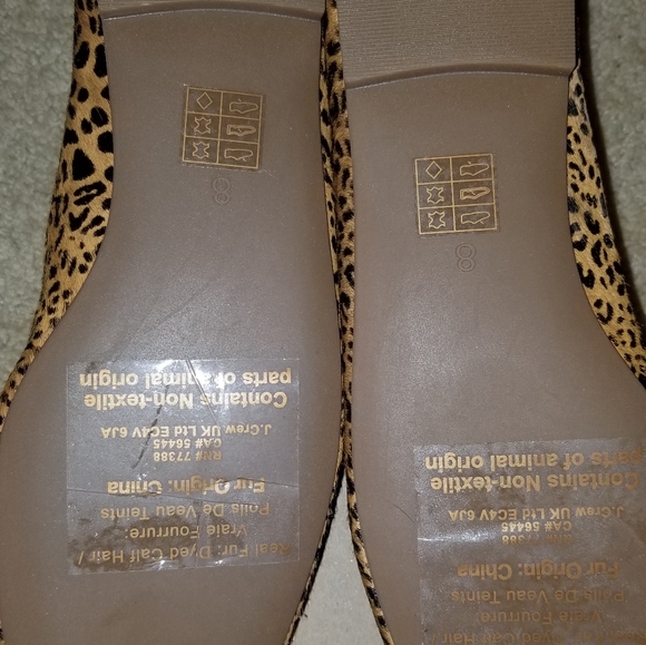 ππππSOLDππππCory Flat Calf Hair - Picture 6 of 8